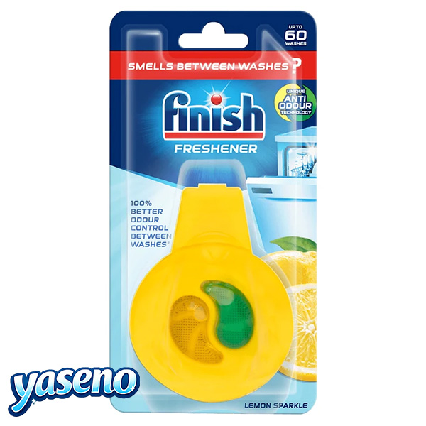 بوگیر ماشین ظرفشویی فینیش مدل Freshener Lemon وزن 100 گرم