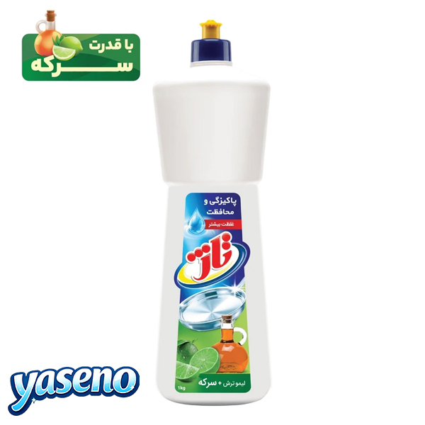 مایع ظرفشویی تاژ مدل لیمو و سرکه وزن 1 کیلوگرم