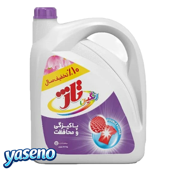 مایع ماشین لباسشویی رنگین‌شوی تاژ مدل Double حجم ۴ لیتر با ۱۰٪ تخفیف