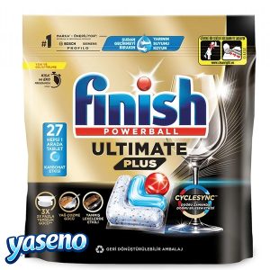 قرص ماشین ظرفشویی فینیش مدل Ultimate Plus Hepsi 1 Arada بسته 27 عددی