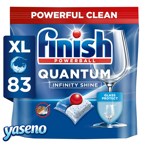 قرص ماشین ظرفشویی فینیش مدل Quantum INFINITY SHINE بسته 83 عددی