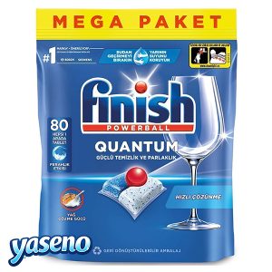 قرص ماشین ظرفشویی فینیش مدل Quantum بسته 80 عددی