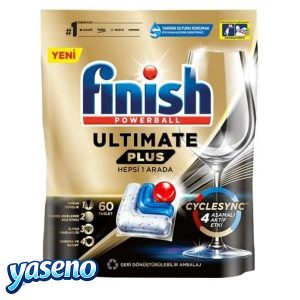 قرص ماشین ظرفشویی فینیش مدل Ultimate Plus Hepsi 1 Arada بسته 60 عددی