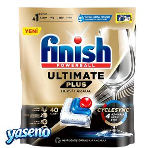 قرص ماشین ظرفشویی فینیش مدل Ultimate Plus Hepsi 1 Arada بسته 40 عددی