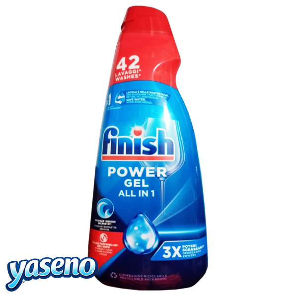 ژل ماشین ظرفشویی فینیش مدل Power All In 1 حجم 940 میلی‌لیتر