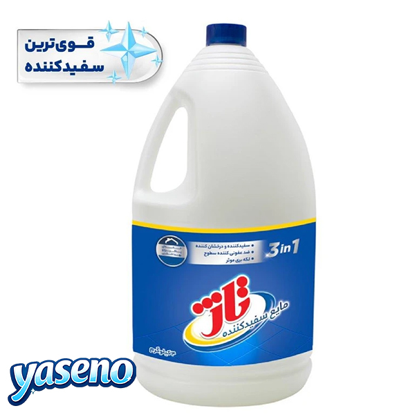مایع سفید کننده تاژ مدل بدون رایحه وزن 4 کیلوگرم