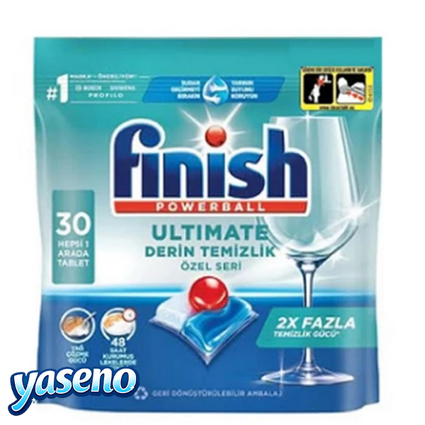 قرص ماشین ظرفشویی فینیش مدل Ultimate Derin بسته 30 عددی