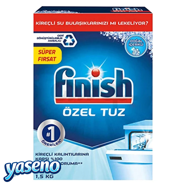 نمک ماشین ظرفشویی فینیش مدل Ozel Tuz وزن 1500 گرم