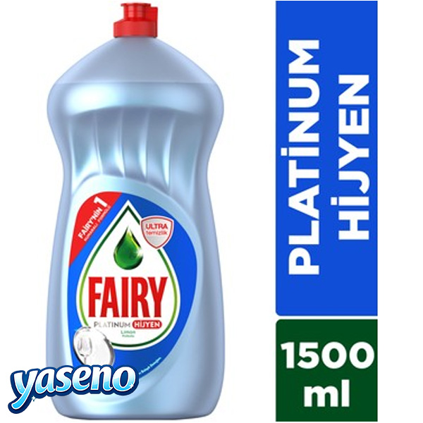 مایع ظرفشویی فیری مدل Platinum Hijyen – حجم ۱۵۰۰ میلی‌لیتر